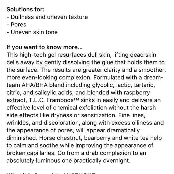 New Drunk Elephant 🐘 TLC Framboos Glycolic Serum - Picture 3 of 5